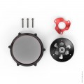 Rizoma Clear Wet Clutch Cover kit - OILQUARIUM for the Ducati Panigale / Streetfighter / Multistrada / Diavel V4 Rizoma Clear Wet Clutch Cover kit - OILQUARIUM for the Ducati Panigale / Streetfighter / Multistrada / Diavel V4